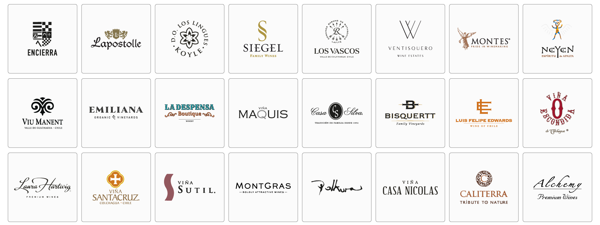 Logos Viñas de Colchagua Logos Viñas de Colchagua